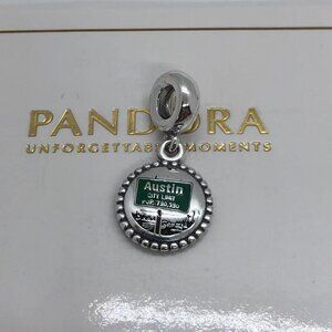 ✨🔥Pandora Austin City Limits Charm Vintage Austin Texas Charm